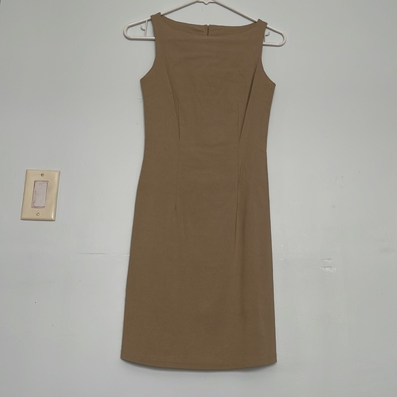 Forever 21 tan midi dress - Picture 2 of 7